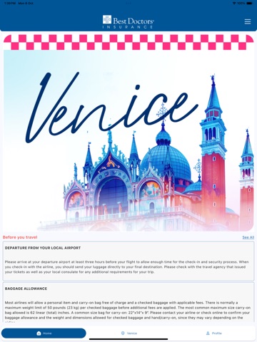 BDI Conventions: Venice iPad screenshot