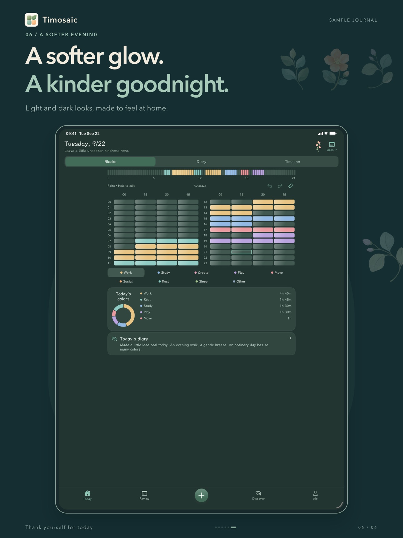 Screenshot 12 of Timosaic: Time Journal