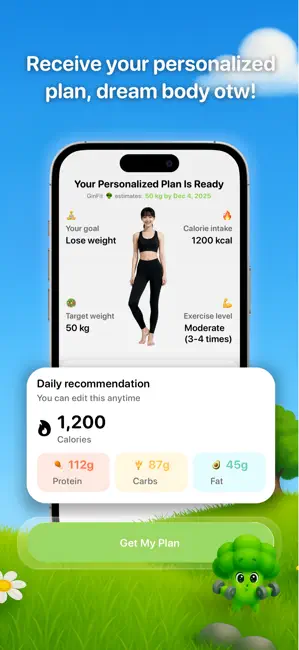 GinFit: AI Calorie Scanner iPhone screenshot 4