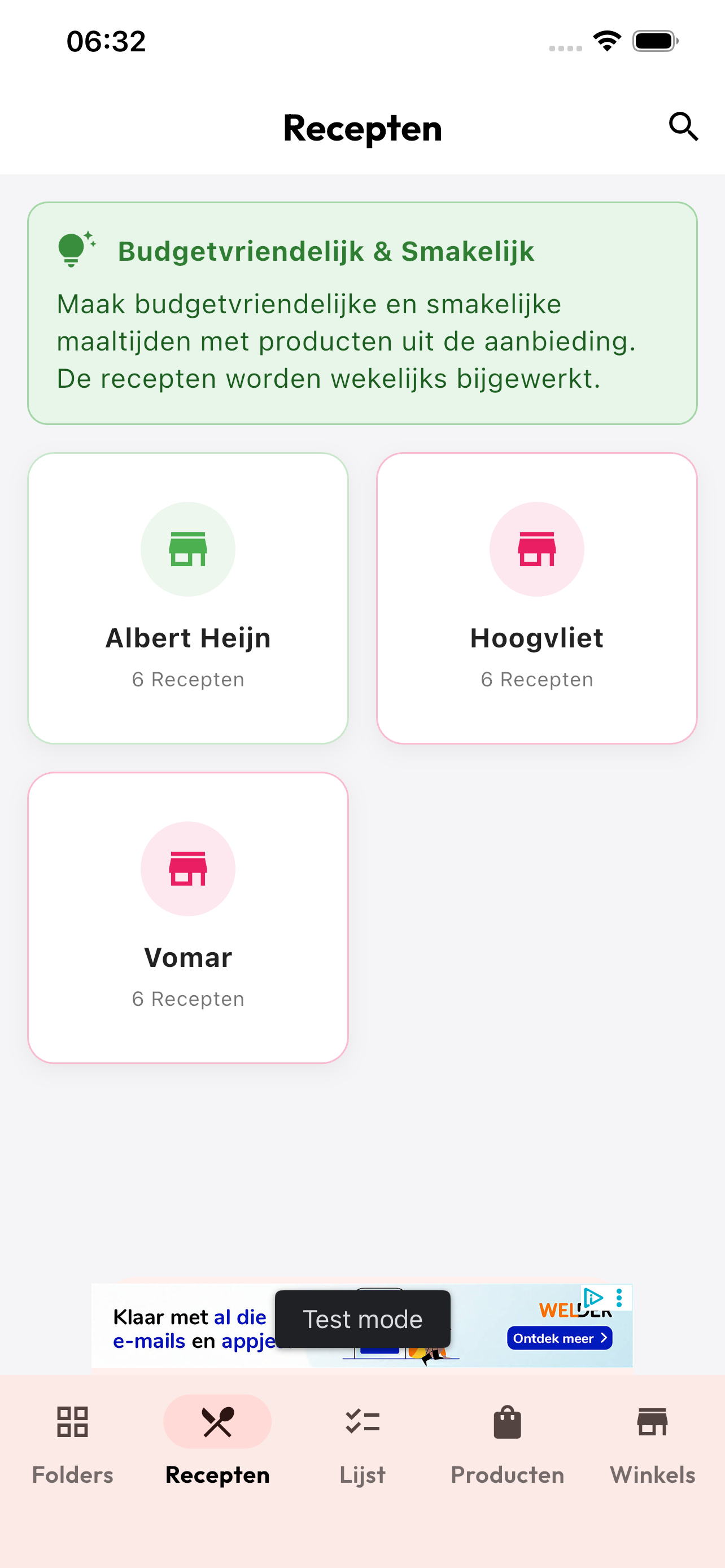 Folder Nu - Alle folders screenshot 2