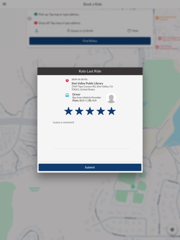 Simi Valley Transit iPad screenshot