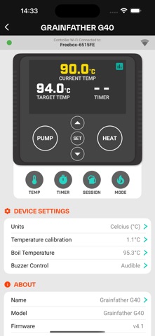 Grainfather Community screenshot