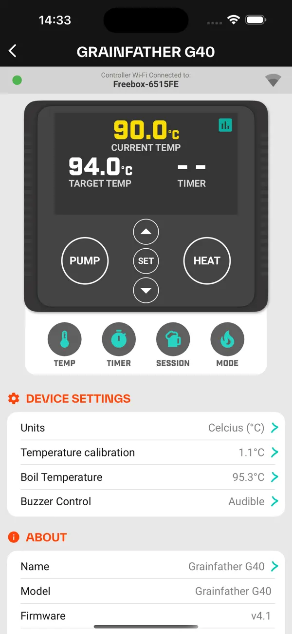 Screenshot #1 pour Grainfather Community