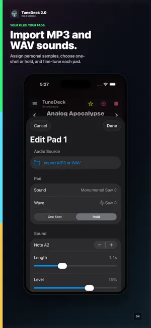 TuneDeck Soundboard Studio screenshot 4