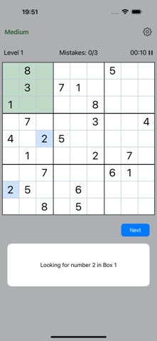 Sudoku - Brain Storm Screenshot 1 of 4