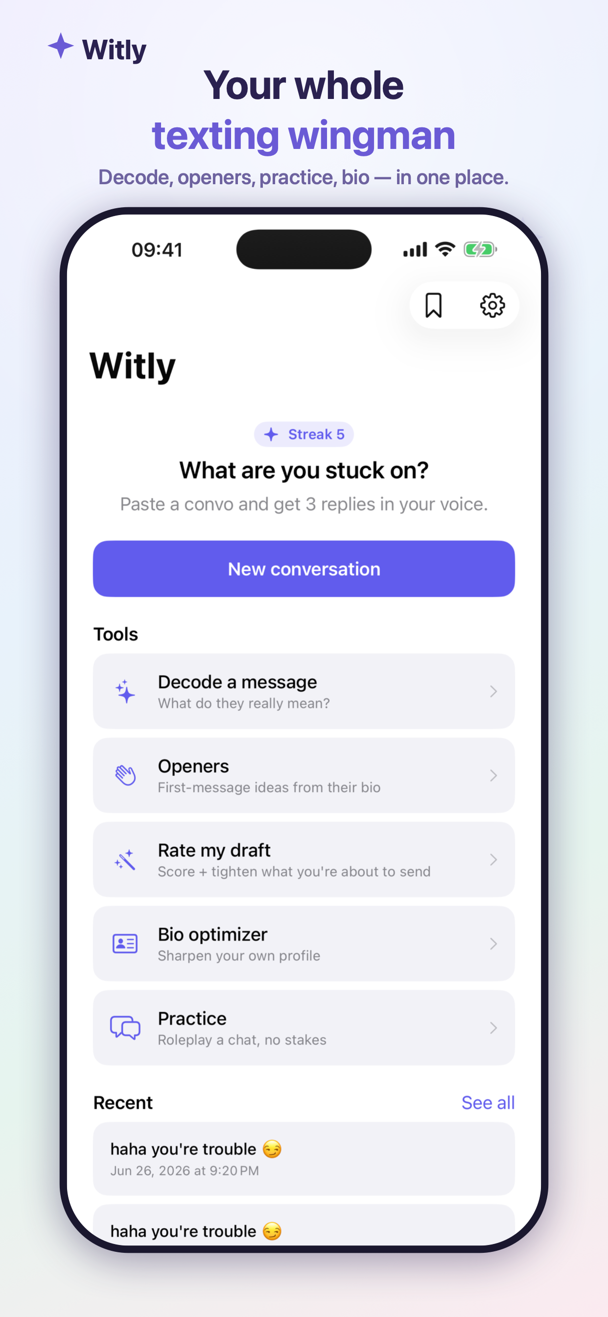 Witly: AI Rizz & Reply Coach screenshot 6