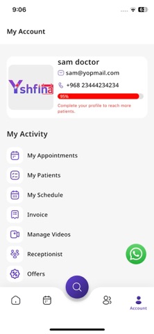 Yshfina for doctors Screenshot 4 of 6