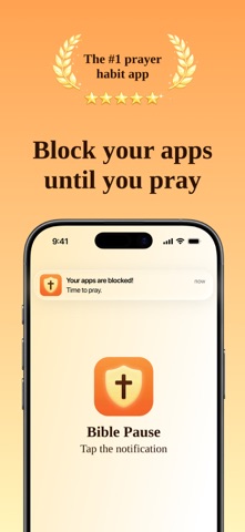 Bible Pause: App Blocker Screenshot 1 of 10