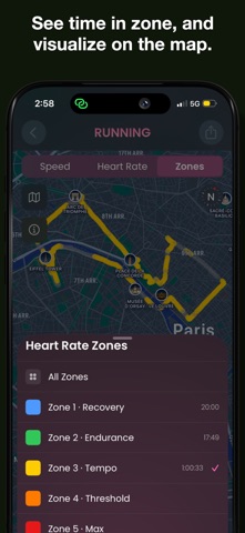 RunMapr: Run Map & HR Zones Screenshot 5 of 10