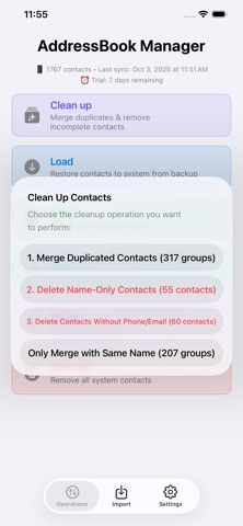 AddressBook/Contacts Manager Screenshot 8 of 9