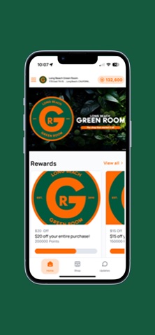 Long Beach Green Room iPhone screenshot