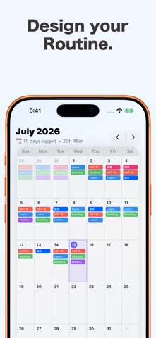 Active Log: Design Your Time Screenshot 4 of 6