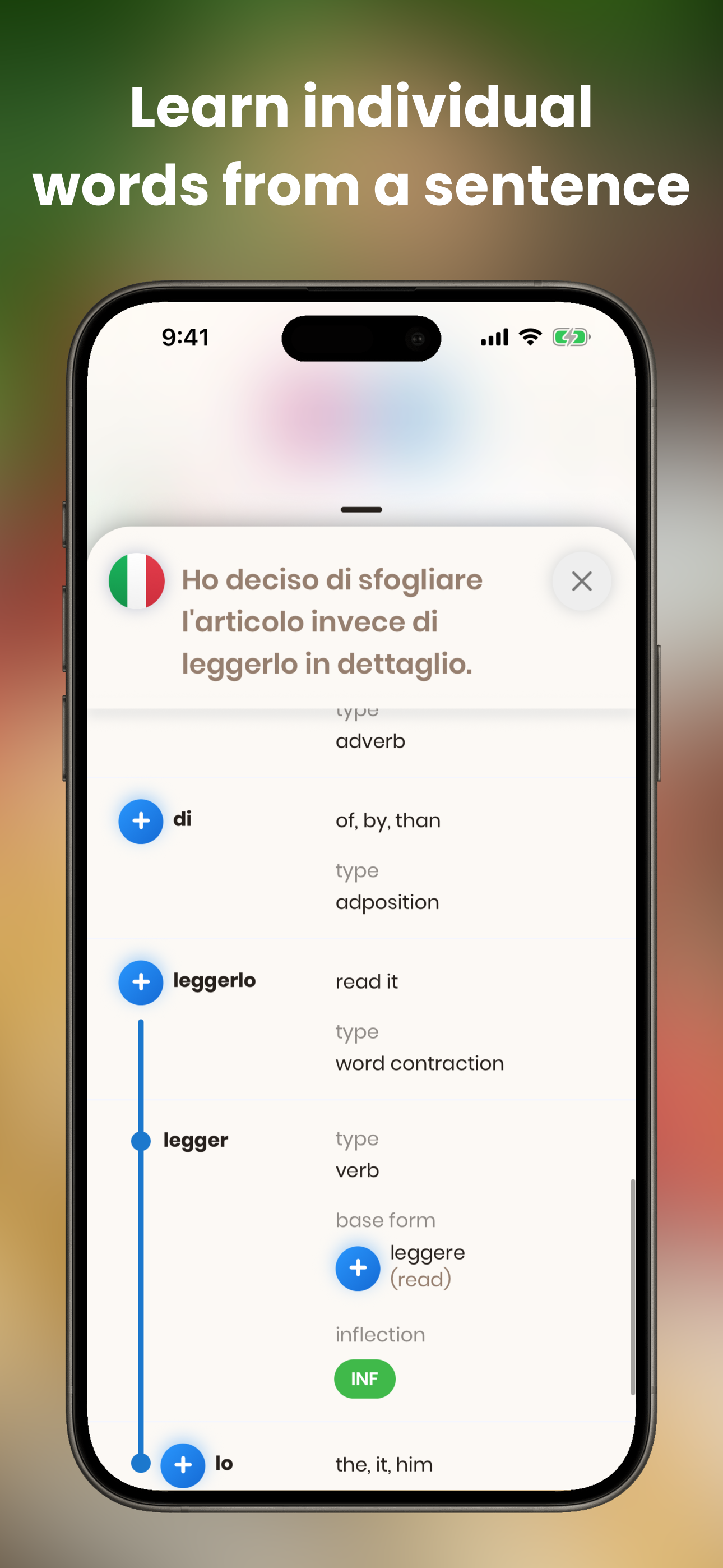 Just Italian screenshot 8