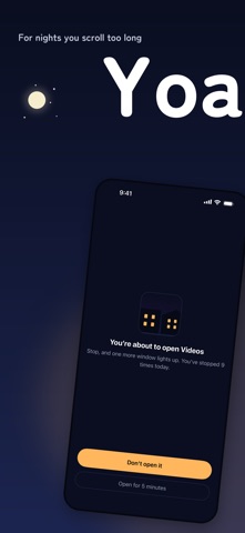 Yoakari: Screen Time Blocker Screenshot 1 of 7