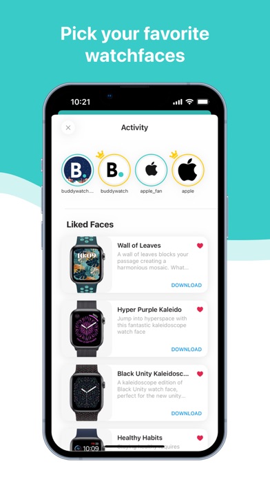 Buddywatch - Watch Faces iPhone screenshot 9 - Lifestyle app