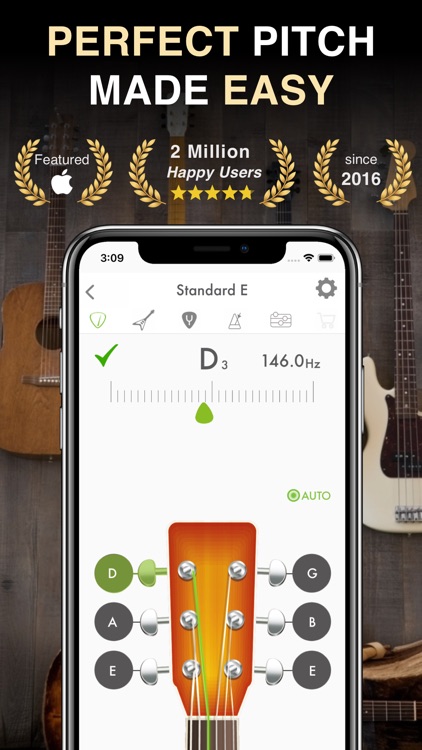 Guitar Tuner: Bass and Ukulele