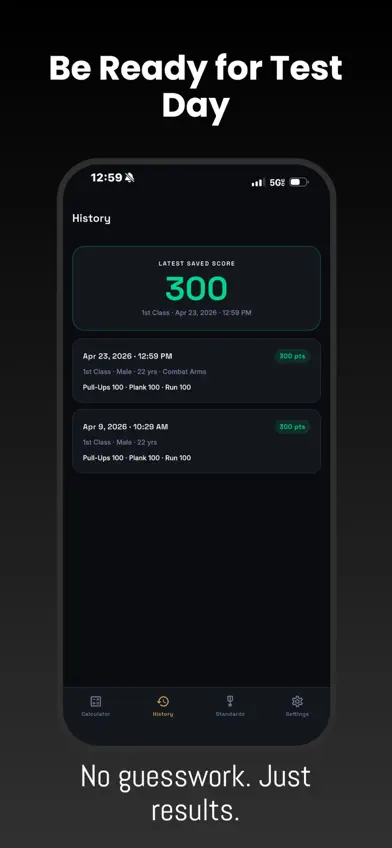 PFT Calculator USMC - 2026 screenshot 5