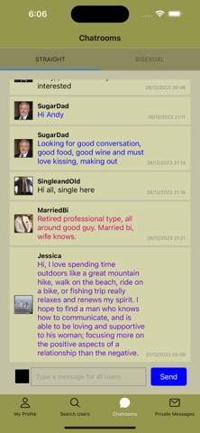 Str8 & Bi - Seniors Dating App screenshot