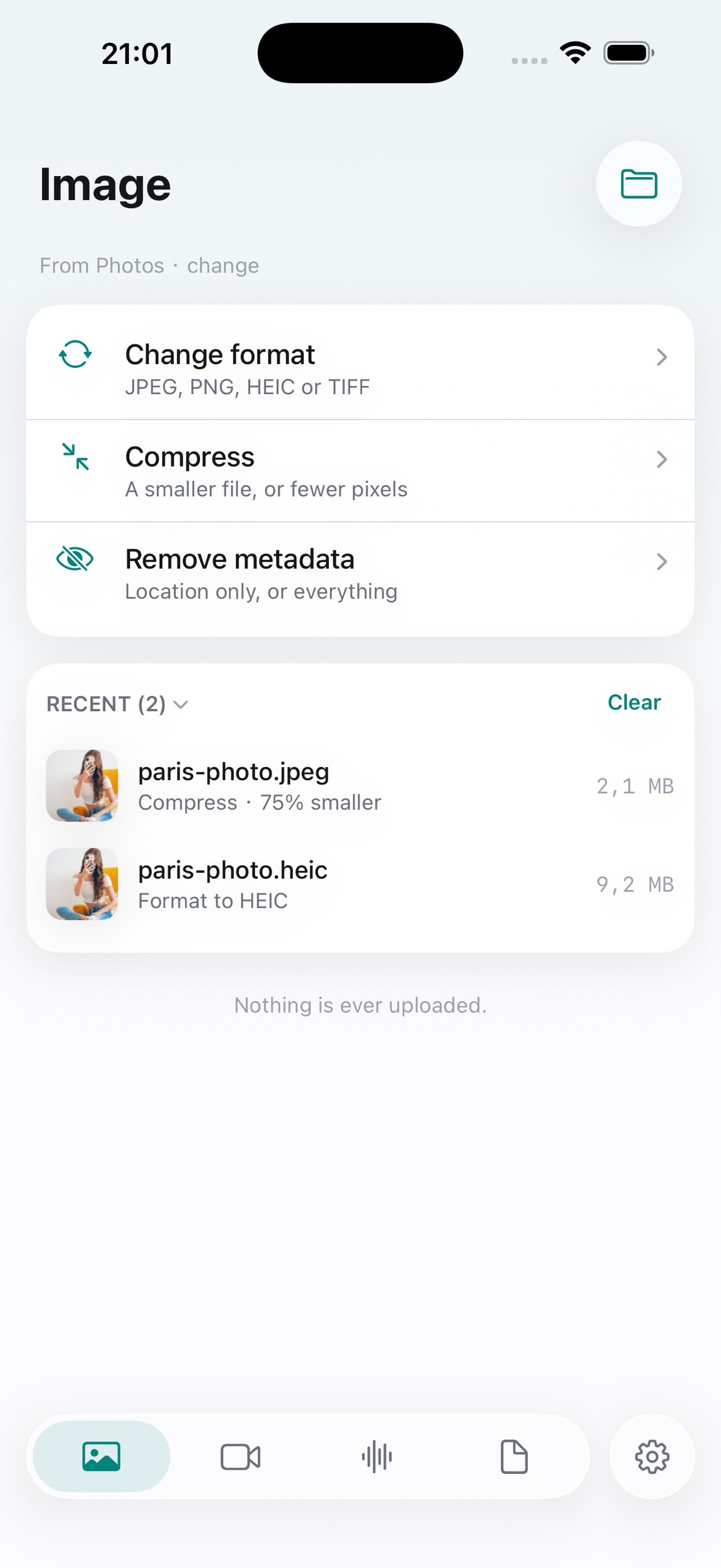 Screenshot 1 of ConverterKit: Media Tools