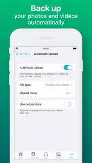 pcloud - cloud storage iphone screenshot 3