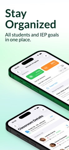 TrackBinder: IEP Goal Tracker iPhone screenshot
