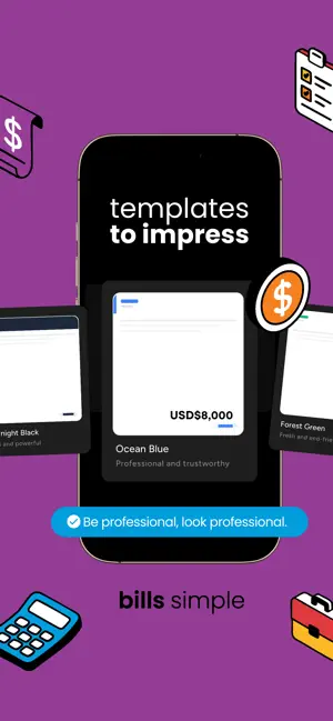 Bills Simple screenshot 2