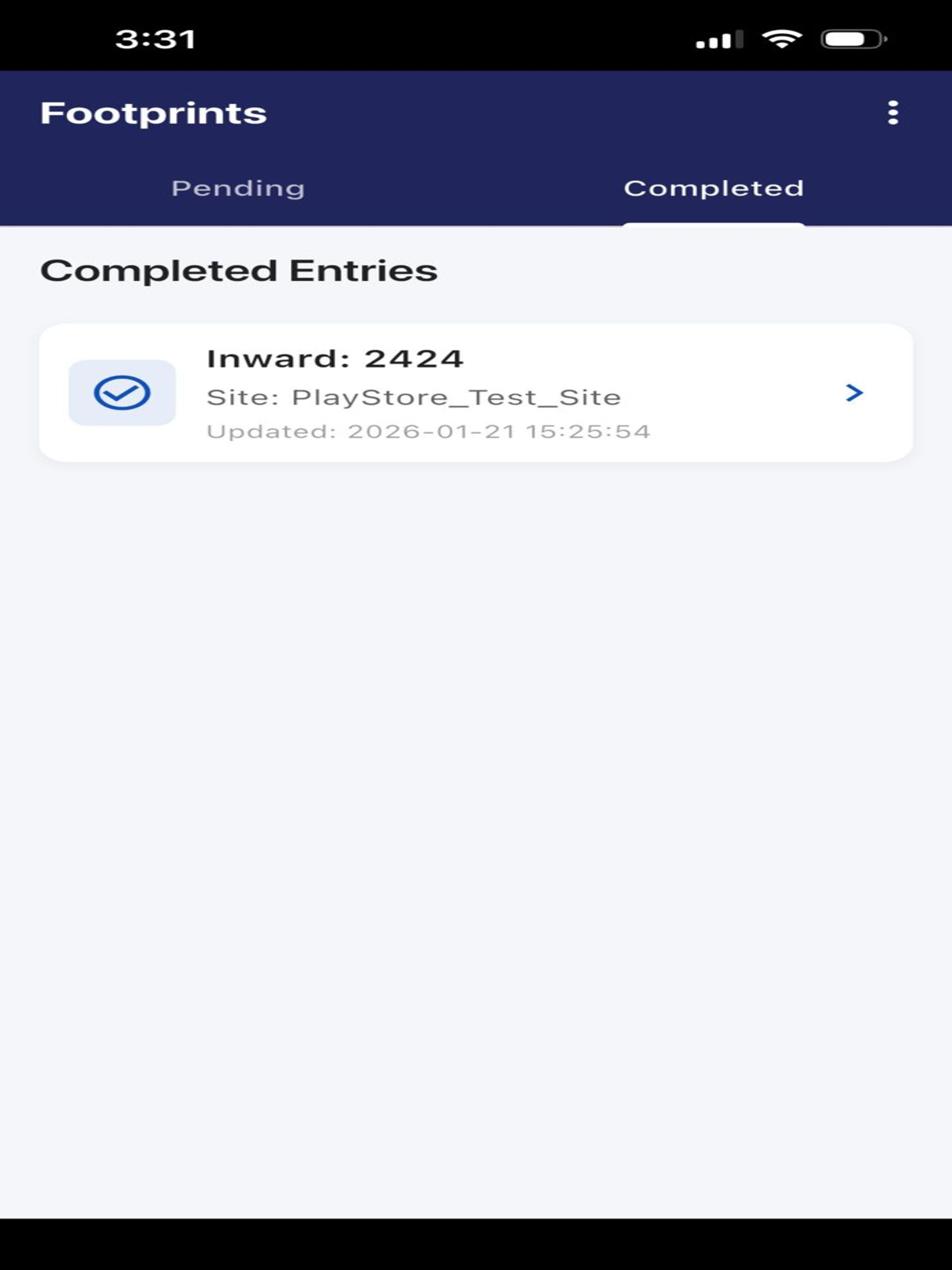 Footprint Warehousing screenshot 7