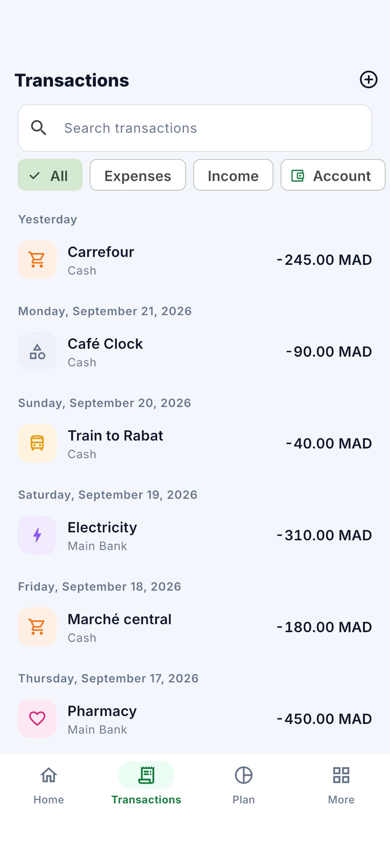 Screenshot 4 of Spendora: Budget & Expenses
