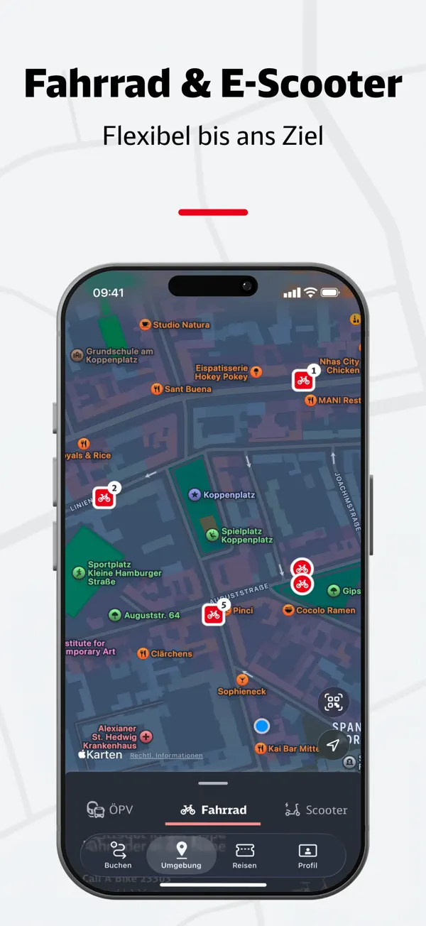 DB Navigator iPhone App Screenshot 8 – Reisen