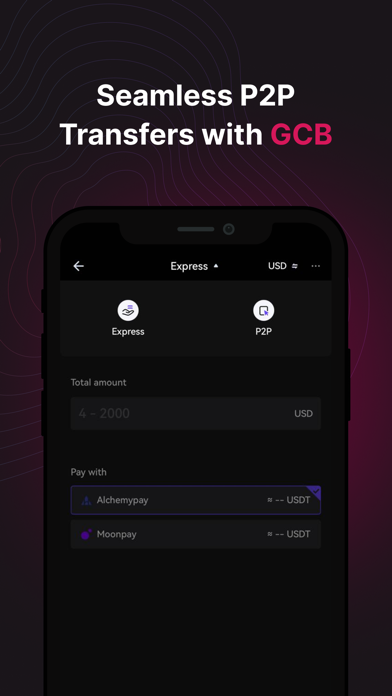 GCB: Buy Bitcoin & Crypto iPhone screenshot 6 - Finance app