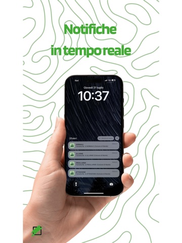 DebrisFlowAlert iPad screenshot