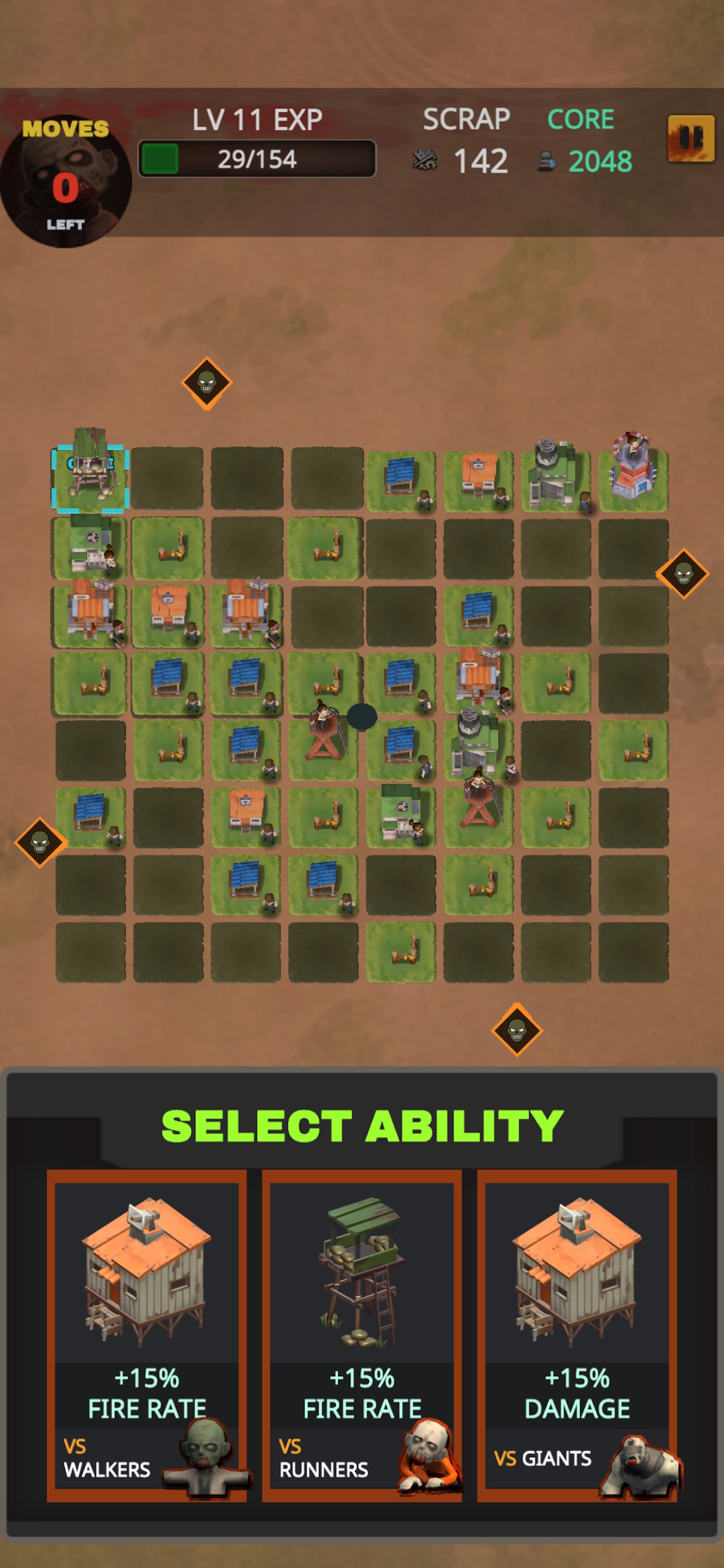Screenshot 4 of Dead 2048: Last Hope