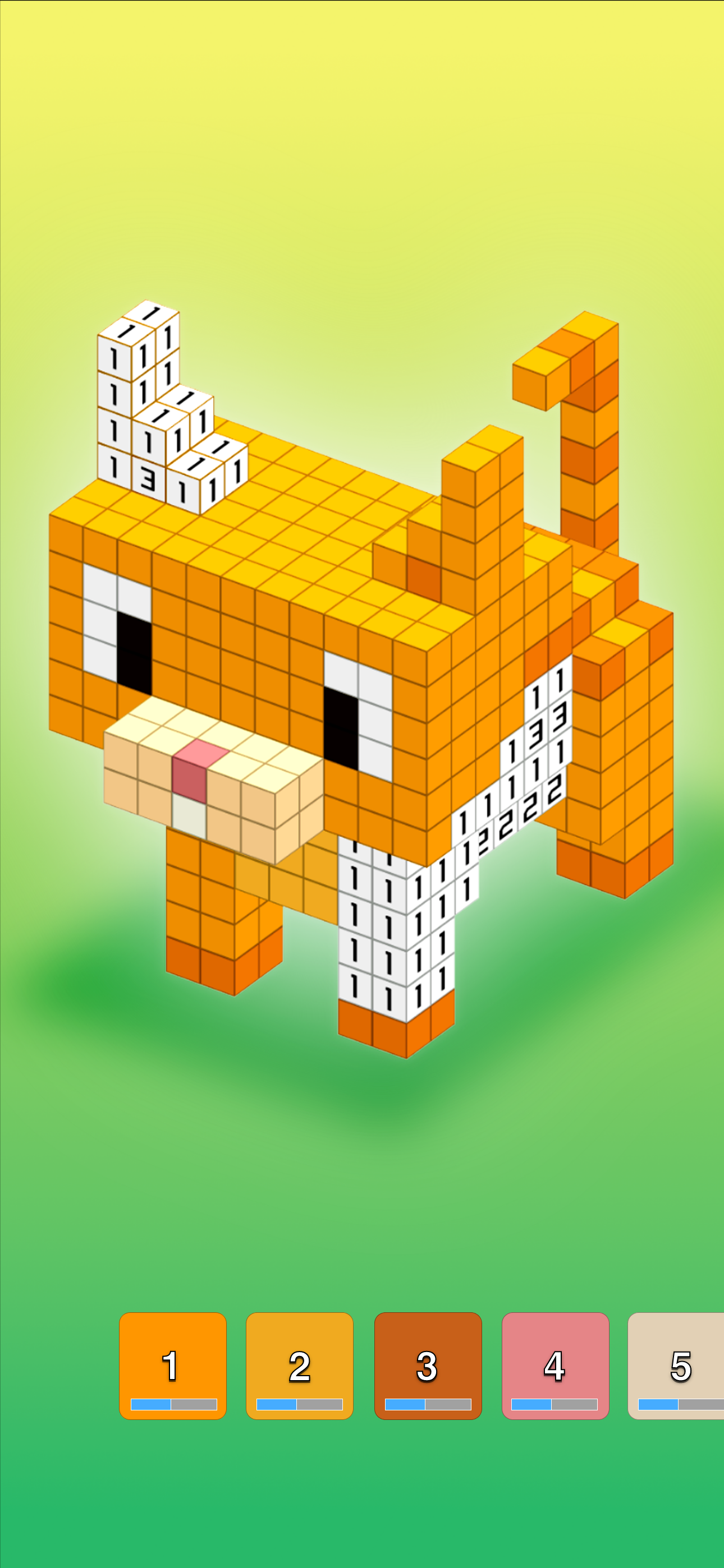 Color 3D Pixel Art screenshot 1
