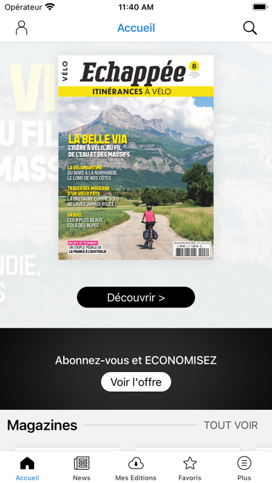 Échappée Vélo Screenshot