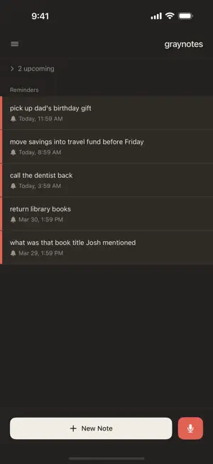 graynotes: hold that thought screenshot 1