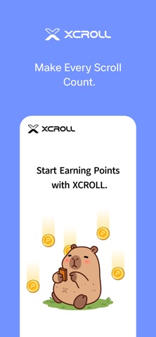 XCROLL: Watch Shorts & Earn iPhone screenshot