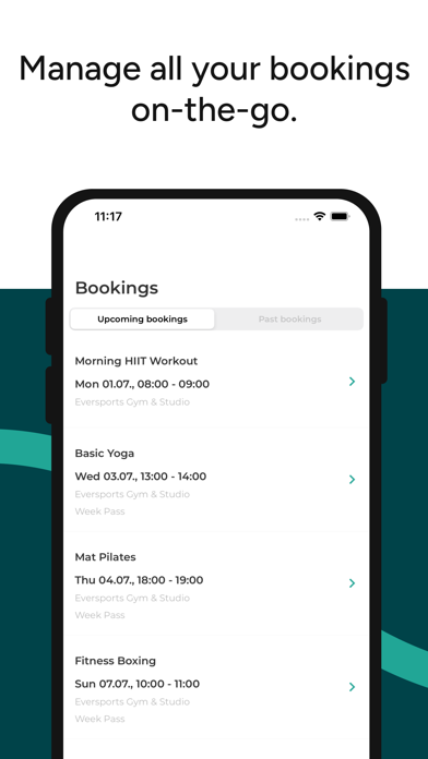 EVERSPORTS Book & Find Sports Screenshot