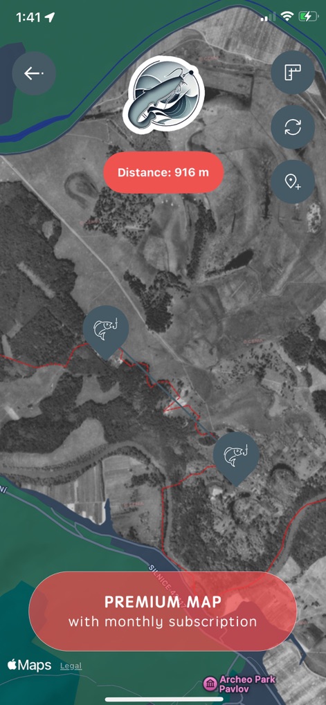 Fishing Maps - Travel App | MWM