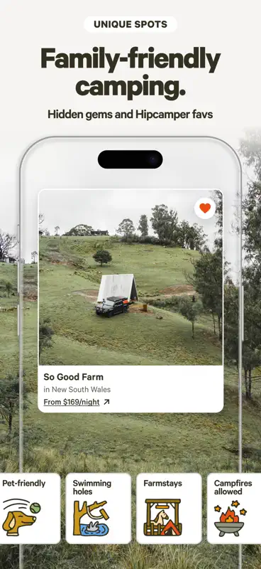 Hipcamp: Camping & Caravans screenshot 5 of 10