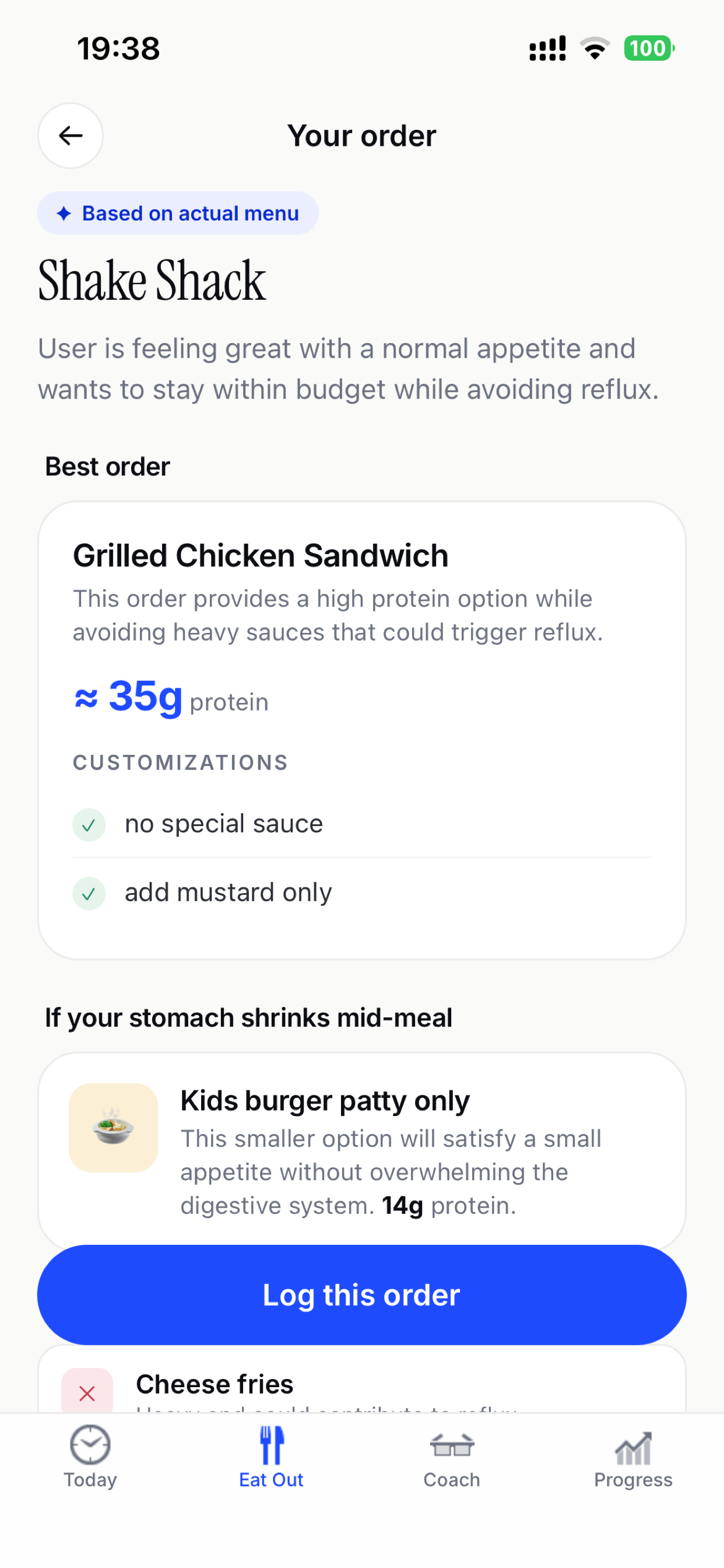 AfterShot: GLP-1 Food Coach screenshot 7