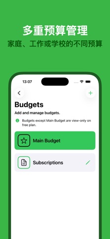 BudgetNotes screenshot