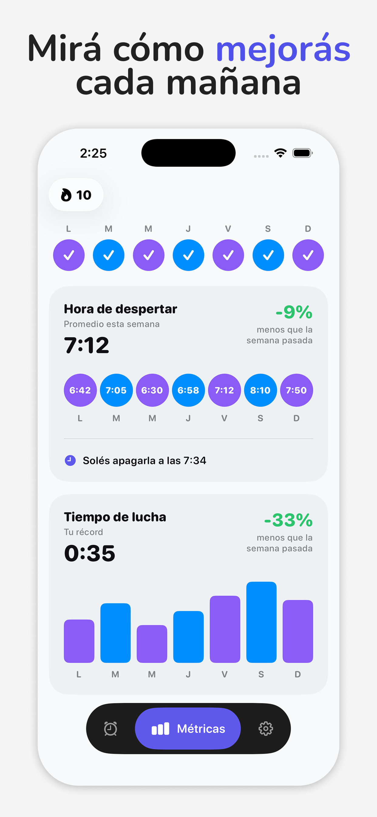Cocorico: Despertador con reto screenshot 6