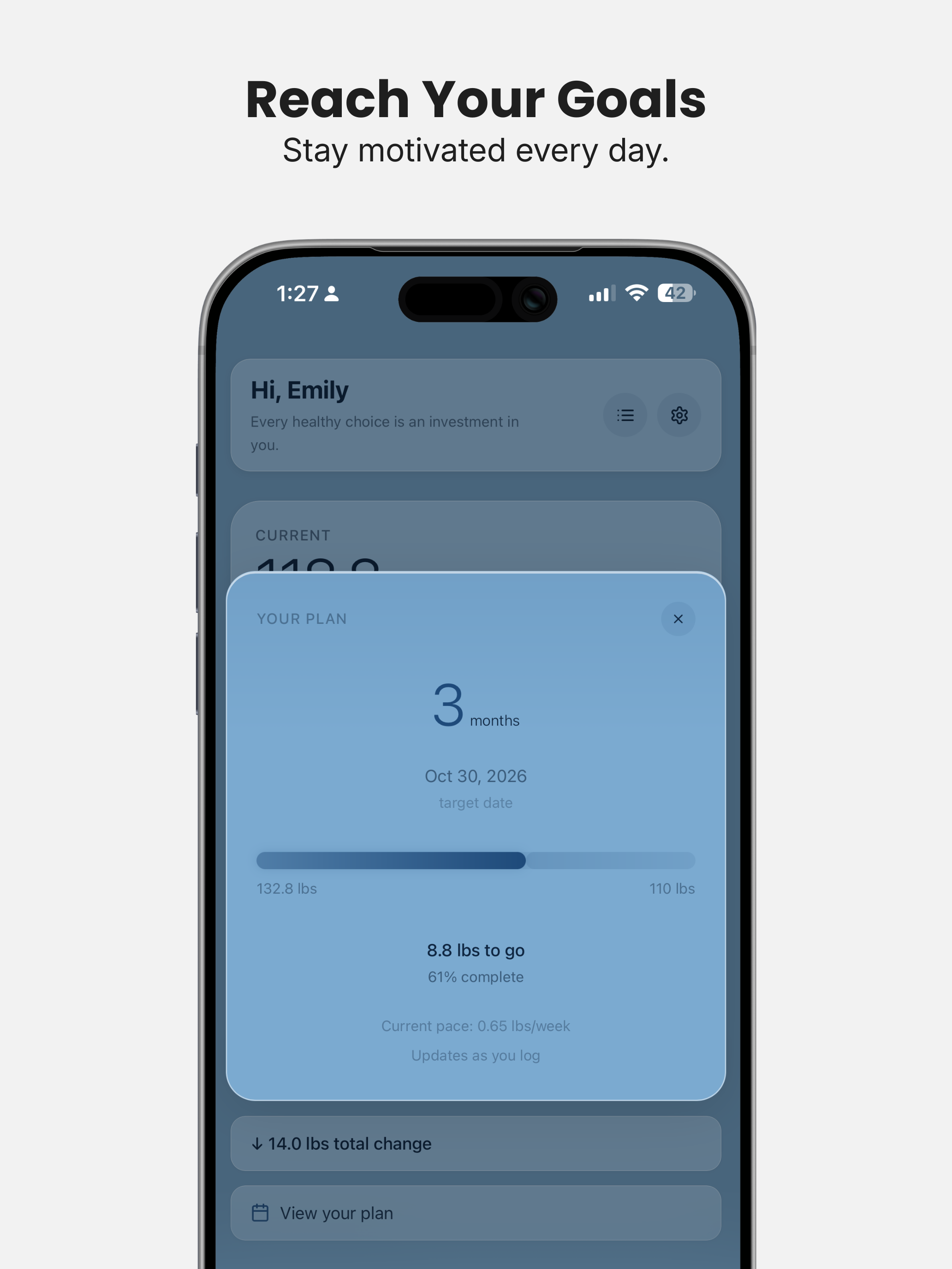 On Track: Weight Tracker screenshot 8