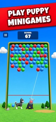 Mochipup: Cozy Dog Games iPhone screenshot