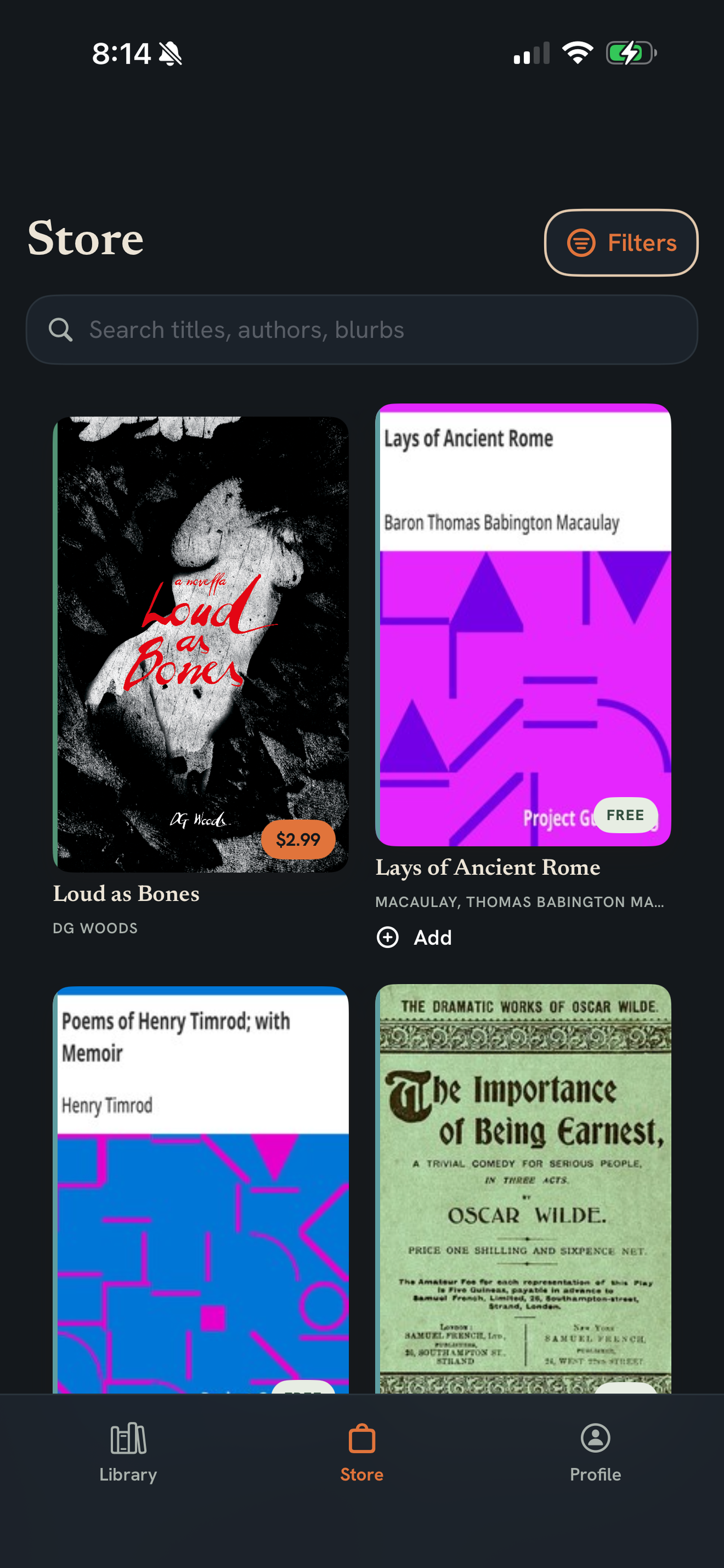 Cabins Press Reader screenshot 2
