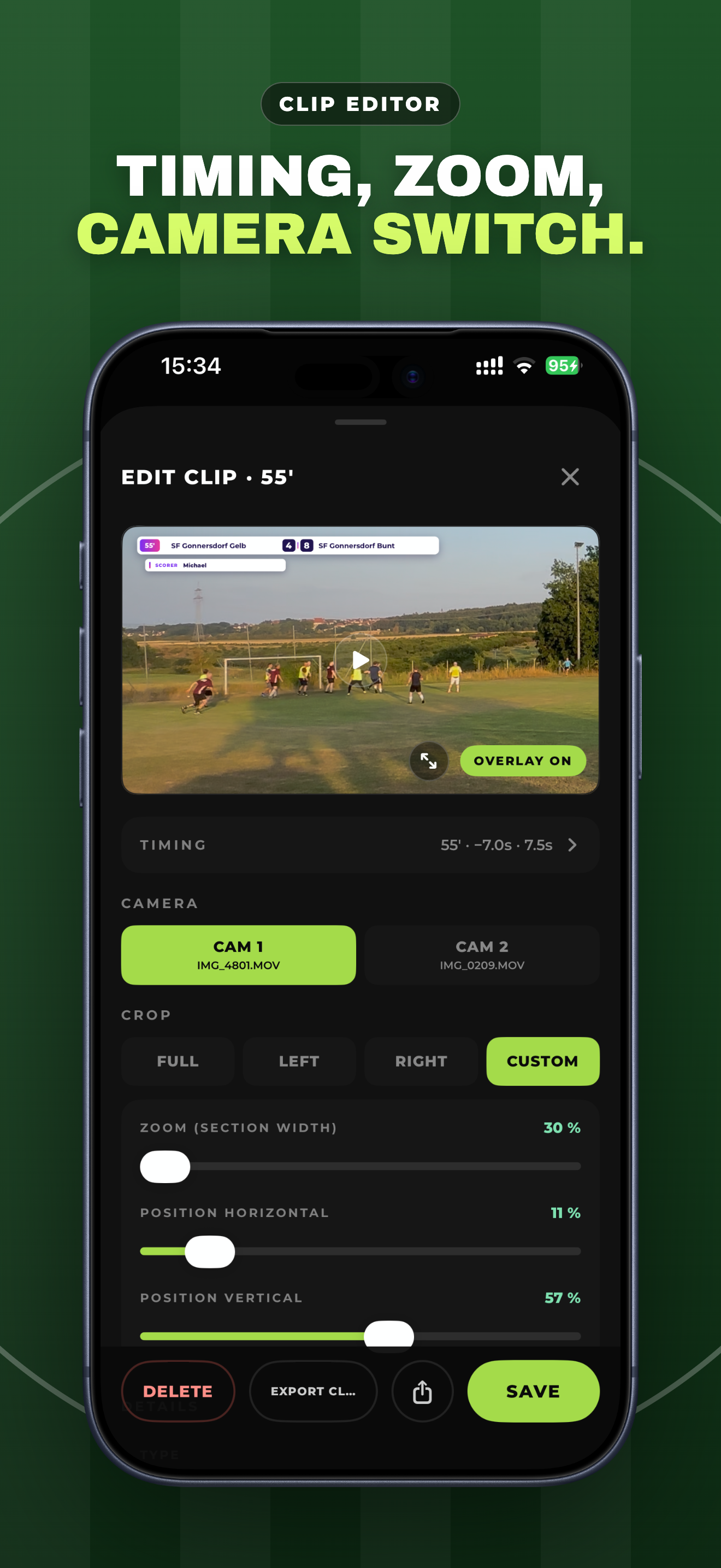 MatchReel - Soccer Match screenshot 3
