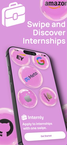 Internly - Swipe and Apply Screenshot 1 of 4