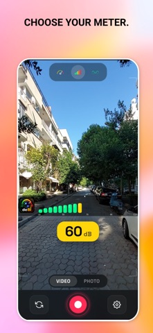 deBi Sound Meter Camera Screenshot 4 of 10