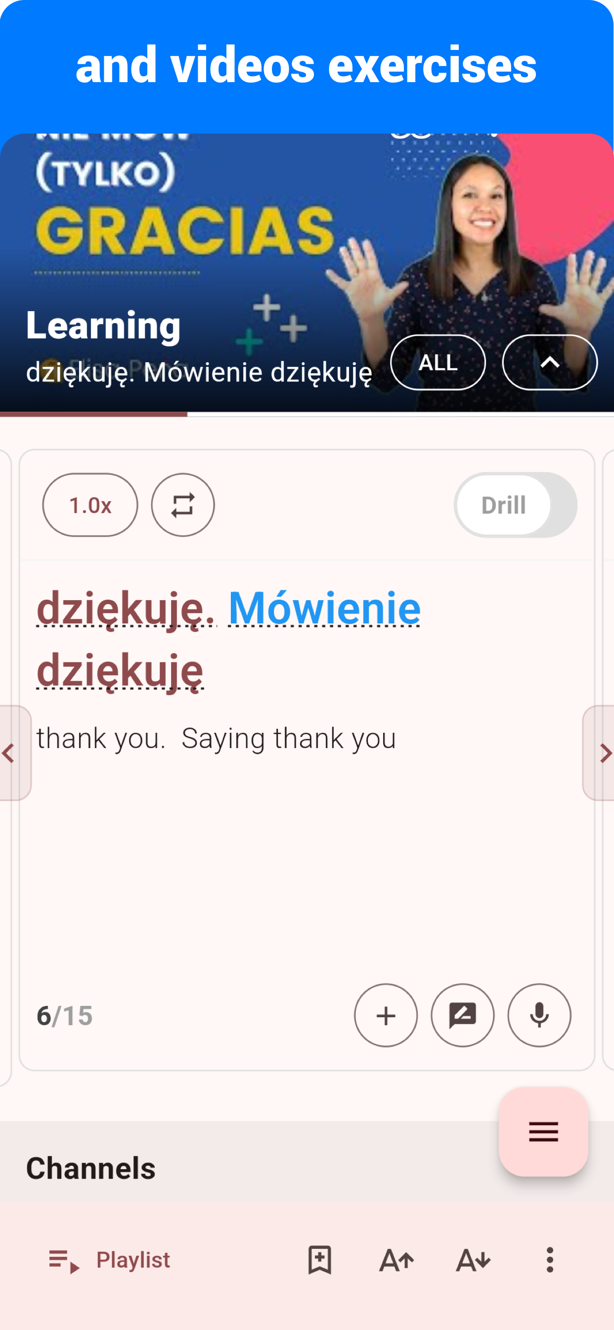 Polish  - Listening Speaking