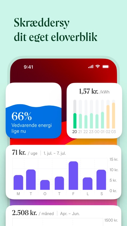 Norlys – elforbrug og elpriser screenshot-3